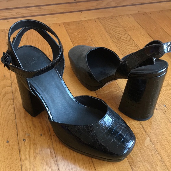 asos closed toe heels